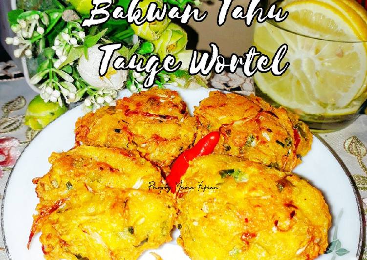 Bakwan Tahu Tauge Wortel Bakwan Tahu Tauge Wortel