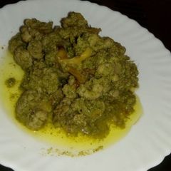 A picture of Cauliflower Green Curry.