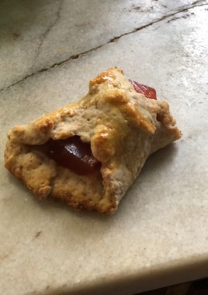 Una foto de Pastelitos integrales de membrillo