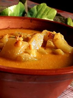 নারকেলের দুধে শসার কারি(narkeler doodhe shasar curry recipe in B রেসিপির প্রধান ছবি