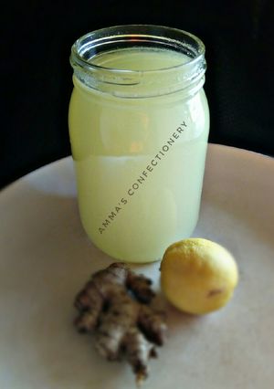 A picture of Ginger Lemonade.
