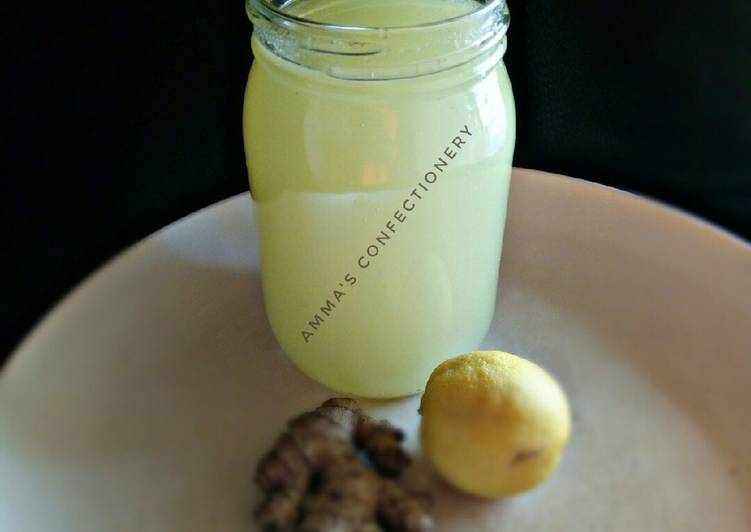 Step-by-Step Guide to Prepare Any-night-of-the-week Ginger Lemonade