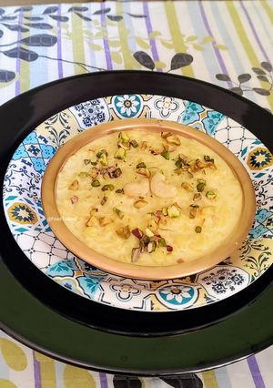 A picture of Rice Kheer.