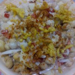 A picture of #Spicy chana chat.