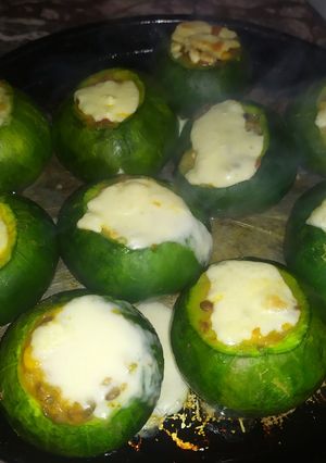 Una foto de Zapallitos rellenos SIN CARNE
