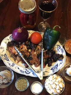 A picture of California Farm Pulled Pork Cassoulet Dinner.