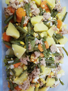 Una foto de Ensalada de verduras ecológicas