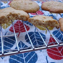 Wholewheat Lemon butter cookies A picture of Wholewheat Lemon butter cookies.
