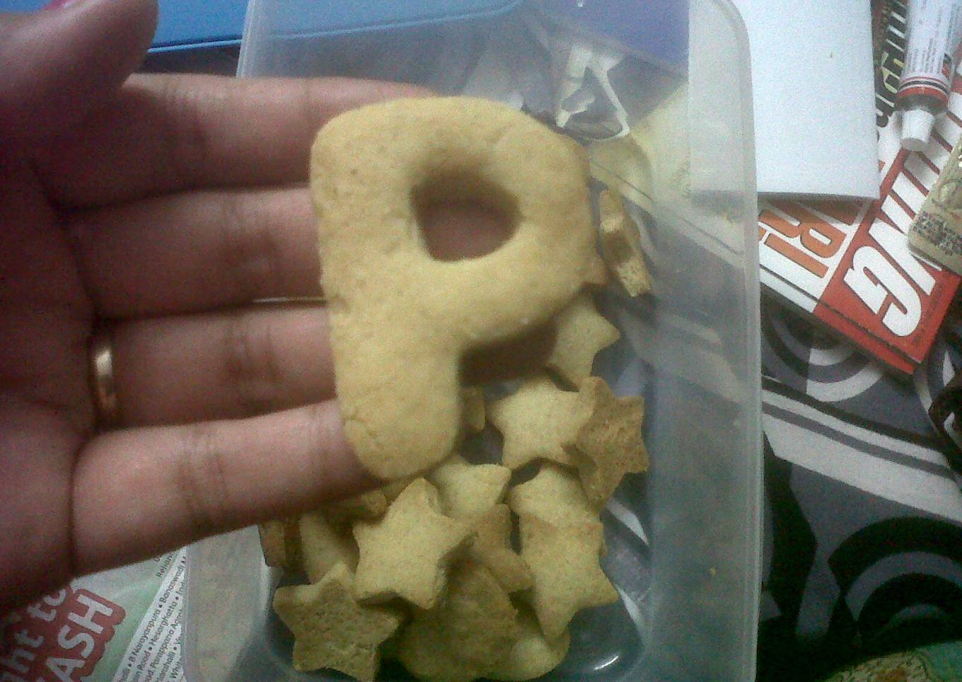 Eggless Sugar Cookies
