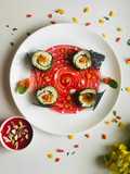 Paneer Spinach Roulade