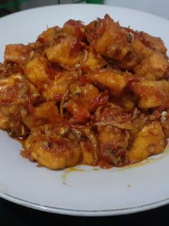 Foto resep Sambal tahu+teri