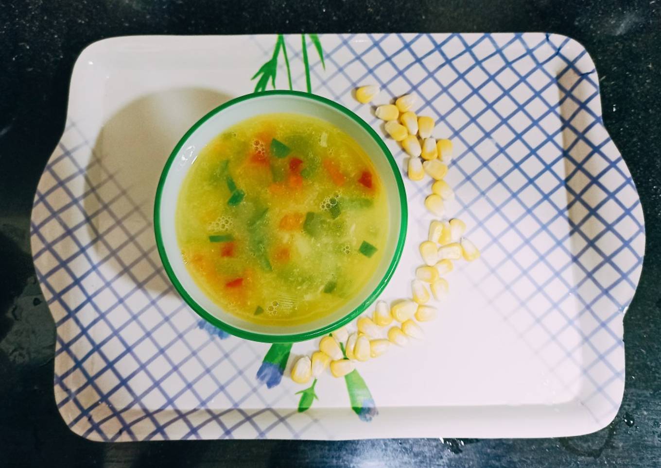 Sweet corn🌽 soup