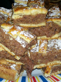 Diós-mákos rácsos recept fotója