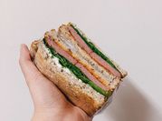 Hình ảnh của sandwich cream cheese