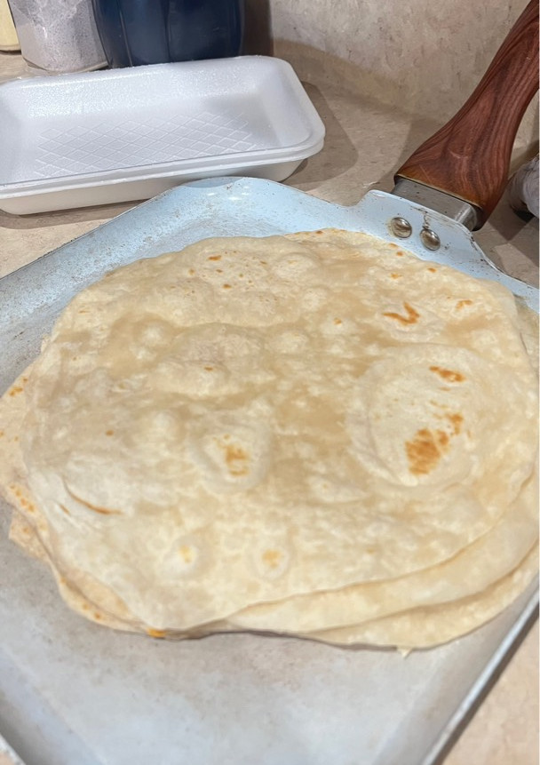 Una foto de Las mejores tortillas de harina de mantequilla