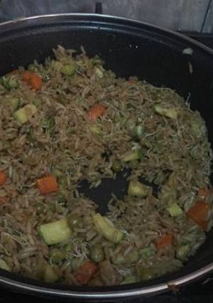 Una foto de Arroz chino
