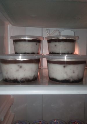 Foto resep Desert puding oreo