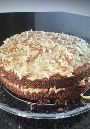 Una foto de Pastel de chocolate alemán 🎂🍫