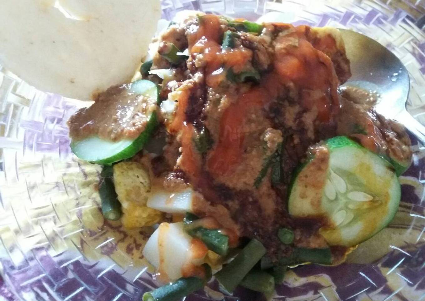 Gado gado ala anak kos
