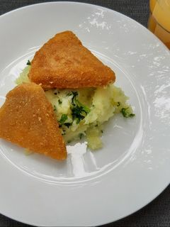 Rántott sajt recept fotója