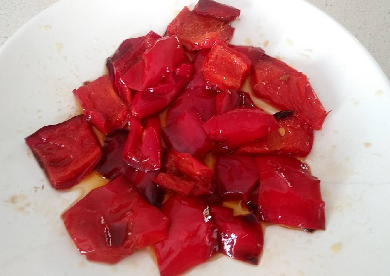 Sofrito de pimientos rojos