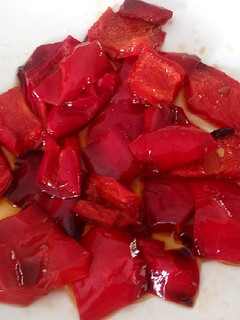 Una foto de Sofrito de pimientos rojos