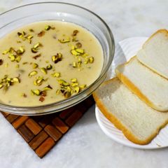A picture of Leftover bread kheer /firni.