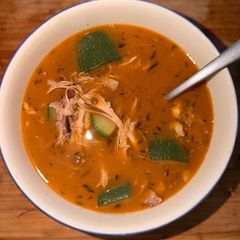 A picture of Turkey Stock Gnocchi Soup.