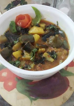 A picture of Began Aloo.