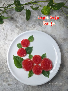 Foto resep Lapis Sagu - Bunga