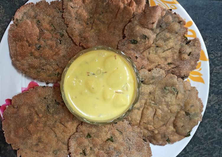 Recipe of Super Quick Homemade Rajgara puri