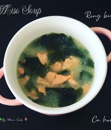 súp rong biển khô