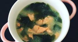 Hình ảnh món Soup miso rong biển cá hồi