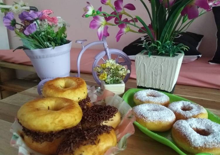  Resep  Donat  Kentang  tanpa mixer lembut oleh Dewi Ayu  