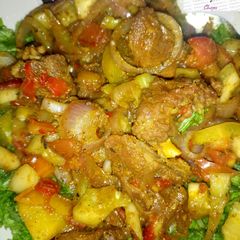 A picture of No oil Meat sauce.
