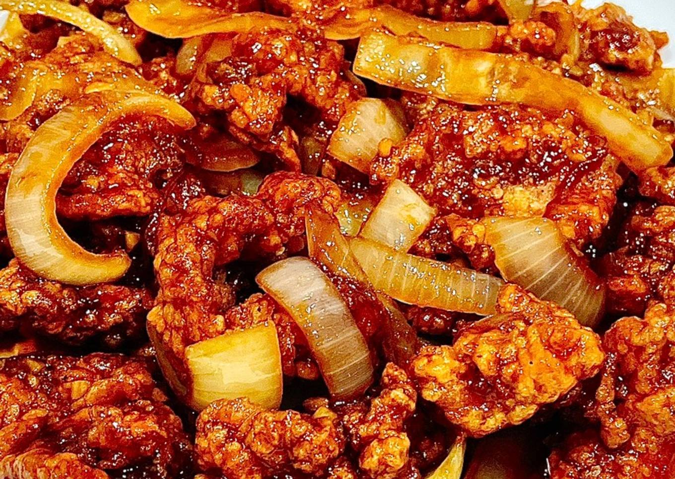 Ayam Goreng Tepung Saus Mentega