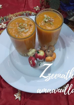 A picture of Mango Almond Smoothie.
