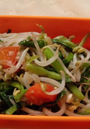 Foto resep Cah kangkung tauge