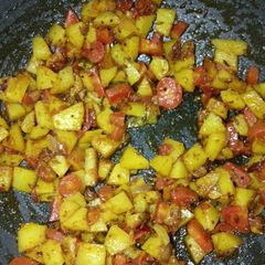 A picture of Aloo Gajar Sabji.
