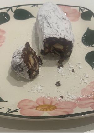 Une photo de Saucisson au chocolat
