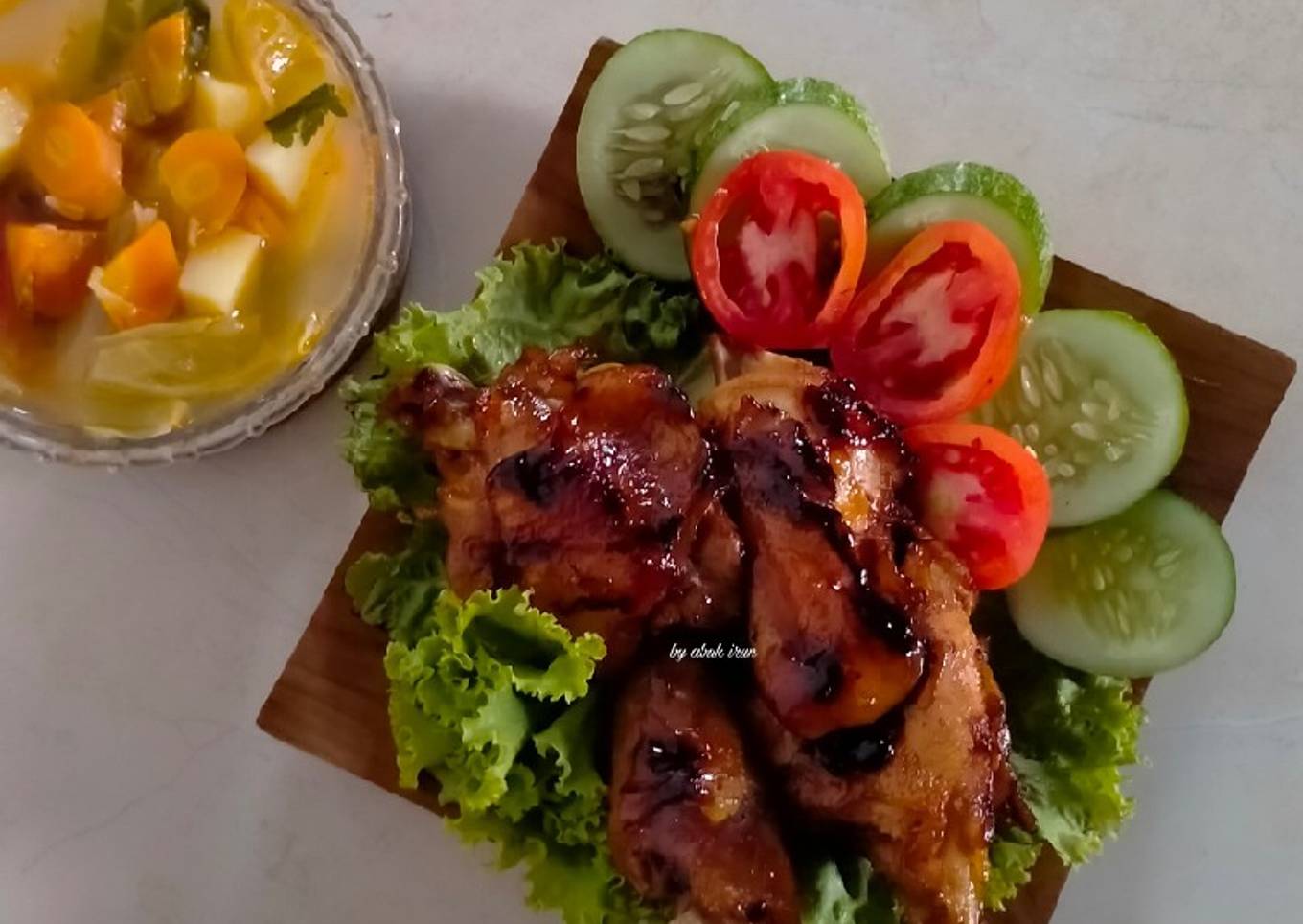 Sop & Ayam bakar Madu