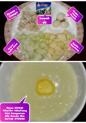 Foto resep Menu MPASI 4 Bintang Sederhana 7Month+ LTTK