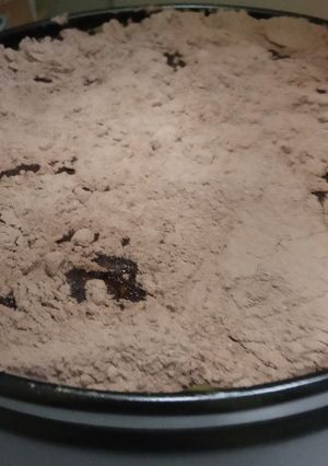 Una foto de Flan de vainilla con galletas, café y anís dulce