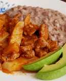 Bistec con papas