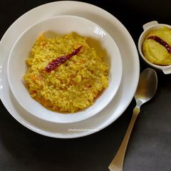 Bihari style Masala Khichdi A picture of Bihari style Masala Khichdi.