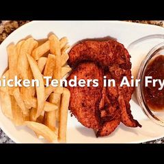 A picture of Chicken Tenders in Air Fryer.