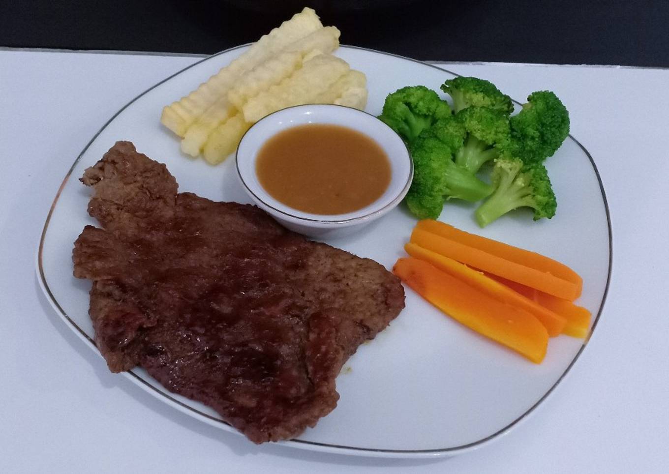 Beef steak homemade