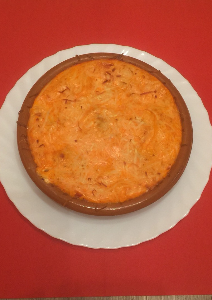 Una foto de Huevos gratinados