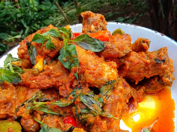 Langkah Mudah untuk Membuat Resep Ayam rica pedas (kemangi) yang Sempurna Anti Ribet, Lezat
