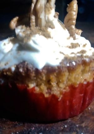 Una foto de Muffin de plátano/nuez